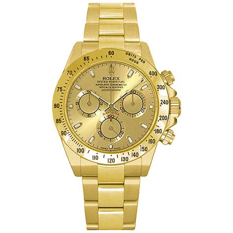 rolex solid gold daytona